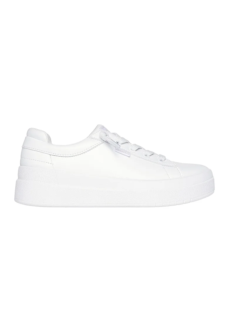 Pantofi sport de piele ecologica D'Vine Sky, Alb optic