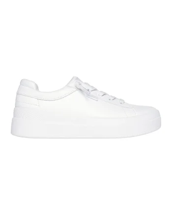 Pantofi sport de piele ecologica D'Vine Sky, Alb optic