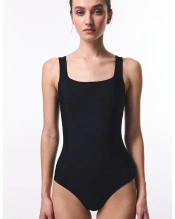Costum de baie intreg, Negru