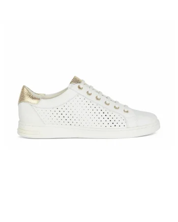 Pantofi sport cu perforatii din piele