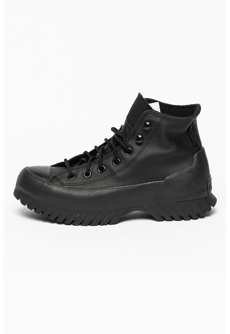 Ghete unisex de piele Chuck Taylor All Star Lugged Winter 2.0, Negru