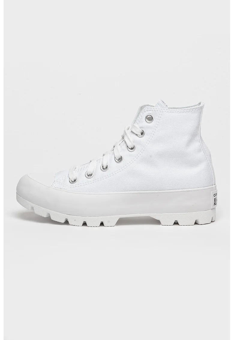 Tenisi flatform Chuck Taylor All Star Lugged, Alb