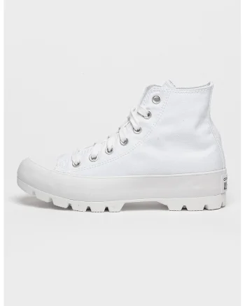Tenisi flatform Chuck Taylor All Star Lugged, Alb