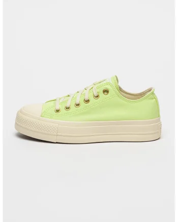 Tenisi cu varf intarit Chuck Taylor All Star Lift, Verde lime