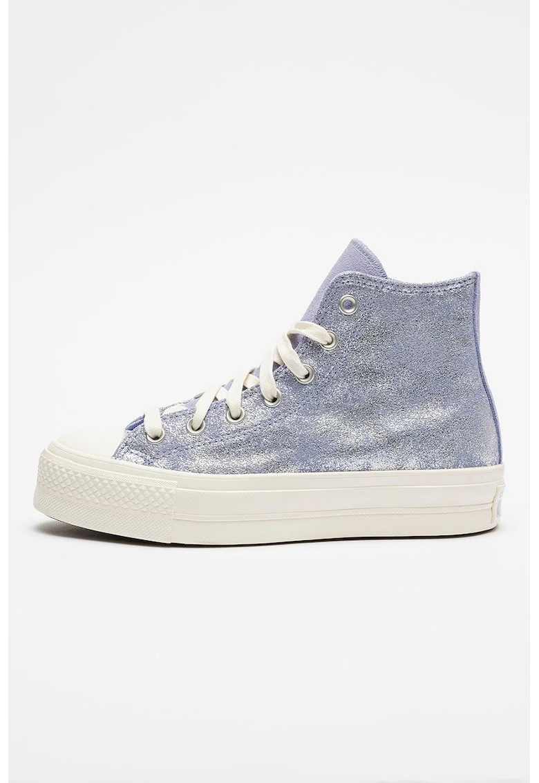 Tenisi inalti stralucitori Chuck Taylor All Star, Albastru lavanda