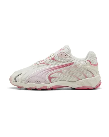 Pantofi sport Inhale cu garnituri sintetice, Alb/Roz