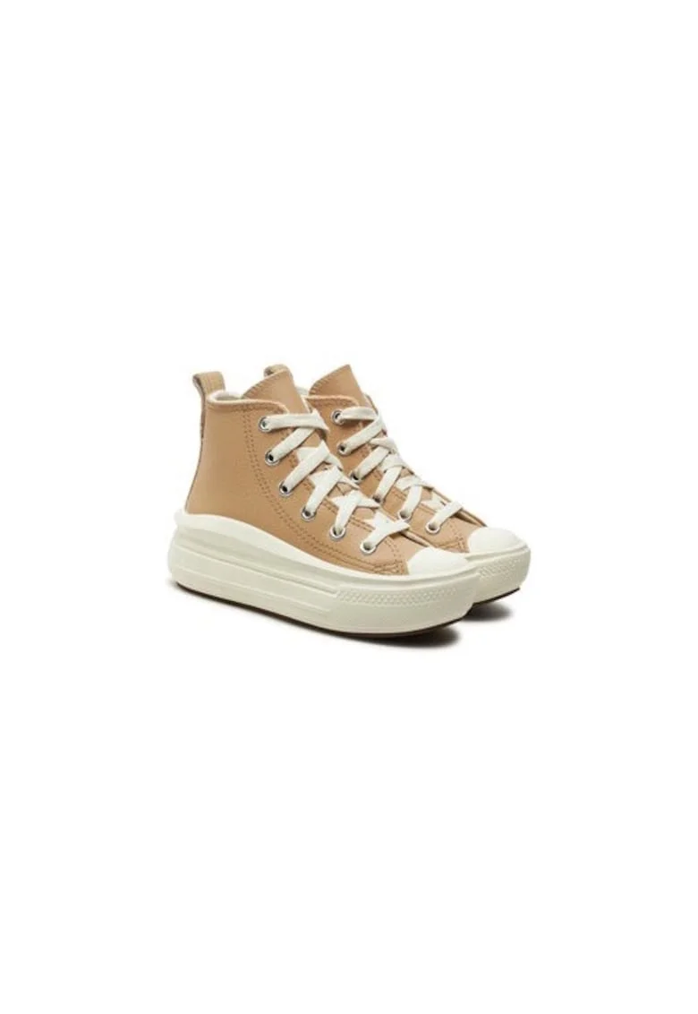 Pantofi fete  304943195, Piele naturala, Bej, Bej
