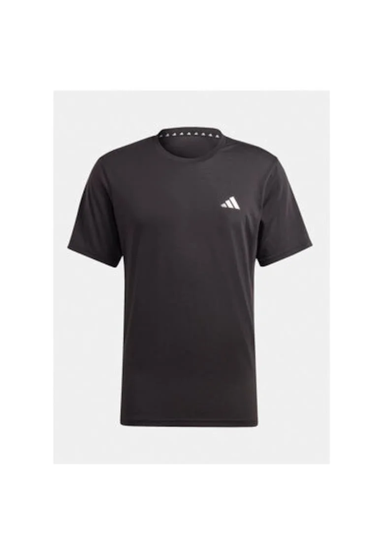 Tricou barbati,  303457662, Poliester reciclat/Viscoza, Negru, Negru