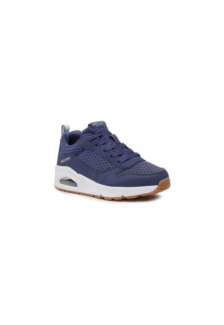 Pantofi sport baieti  302634842, Piele ecologica, Albastru, Albastru