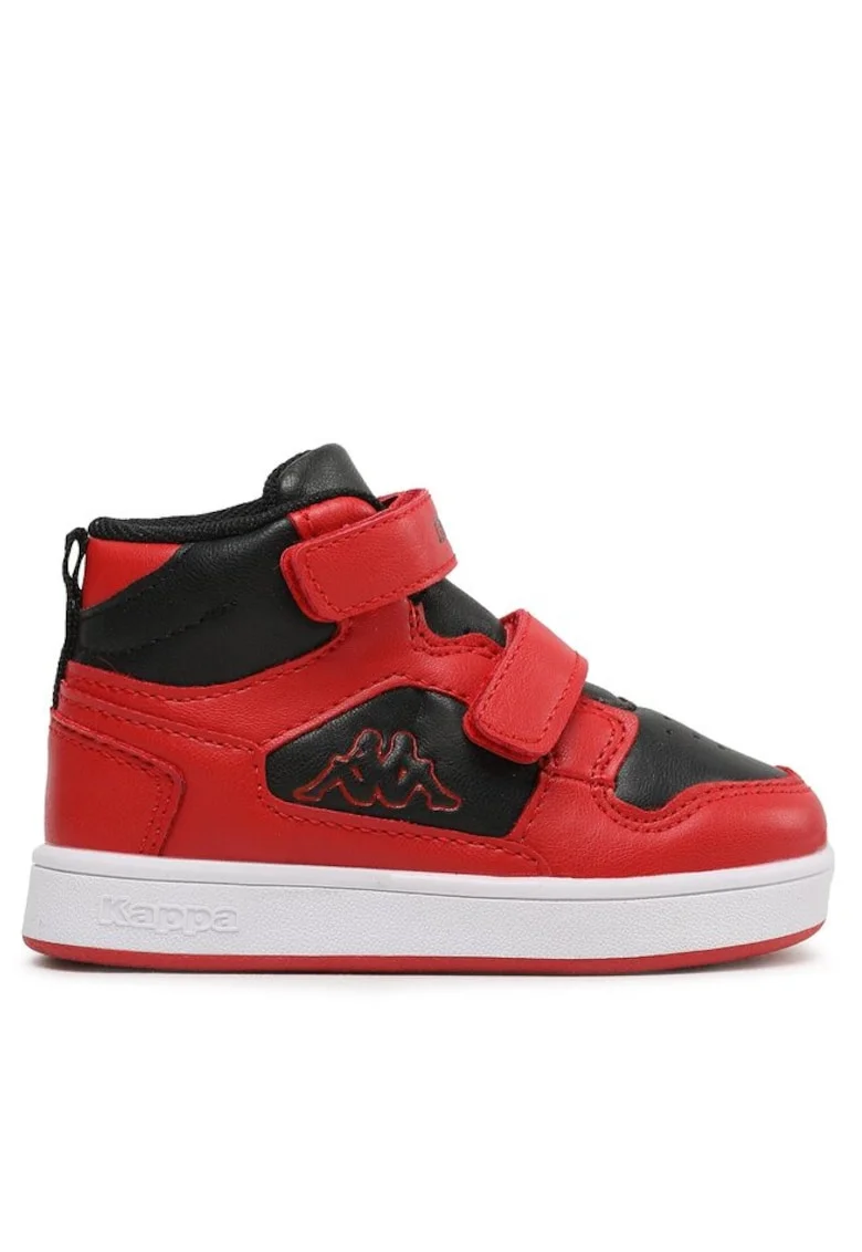 Mocasini copii  301162629, Piele ecologica, Rosu/Negru, Rosu/Negru