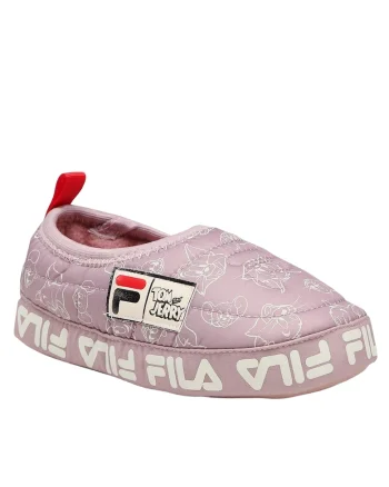 Papuci pentru copii,  Textil, Tom si Jerry, Roz