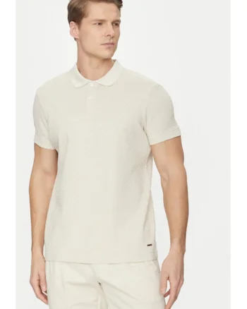 Tricou barbati,  304687112, Bumbac, Bej, Bej