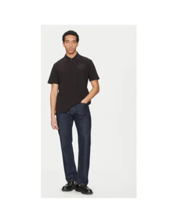 Tricou barbati,  304865152, Bumbac, Negru, Negru