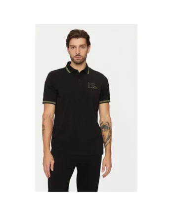 Tricou barbati,  304612466, Bumbac, Negru, Negru