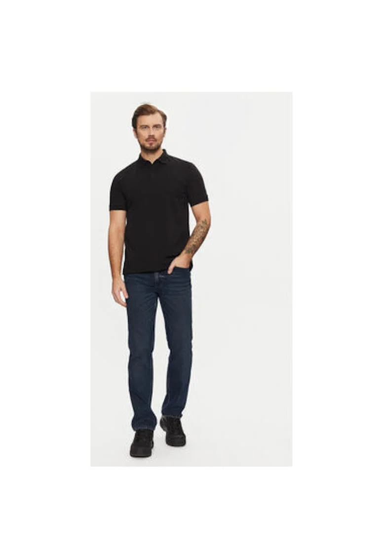 Tricou barbati,  304612824, Bumbac, Negru, Negru