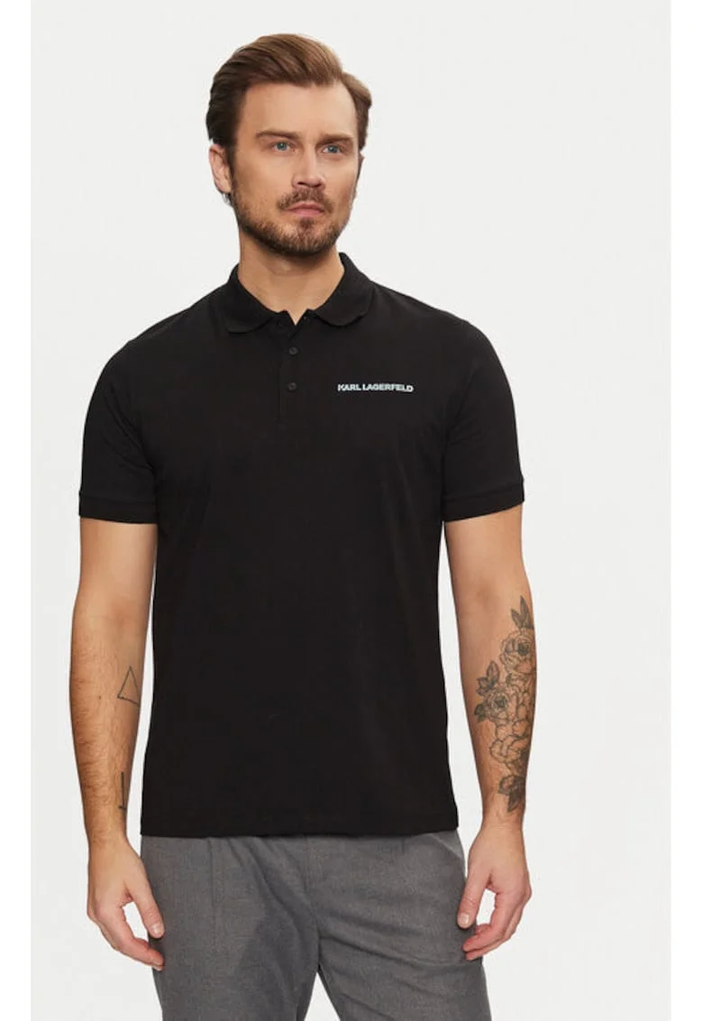 Tricou barbati,  304612893, Bumbac, Negru, Negru