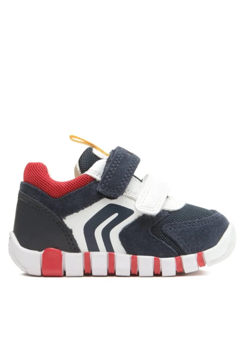 Mocasini copii  301644484, Piele intoarsa/Textil, 18 EU, Bleumarin