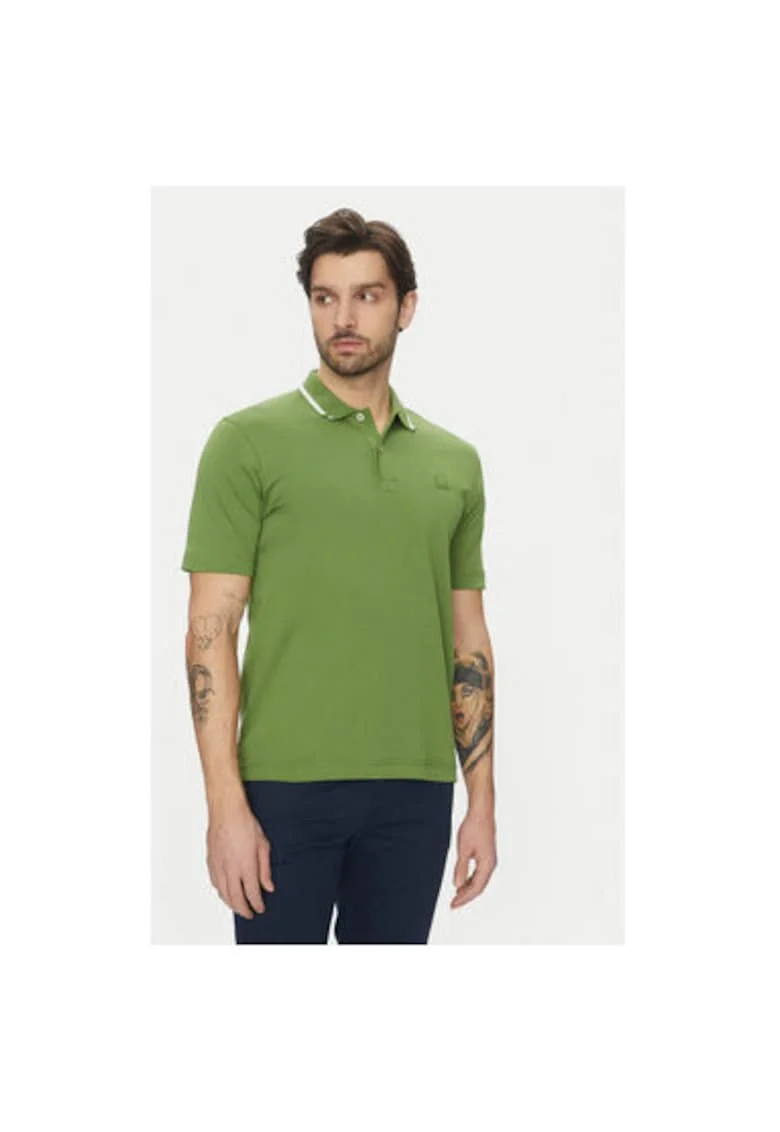 Tricou barbati,  304865350, Bumbac organic, Verde, Verde