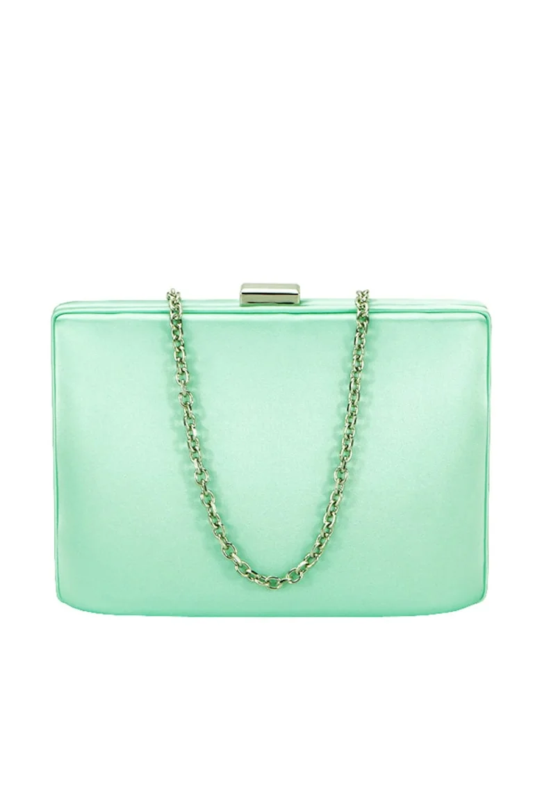 Geanta clutch verde menta DYX3335-2 05 Verde, 12.5x18.5x8.5