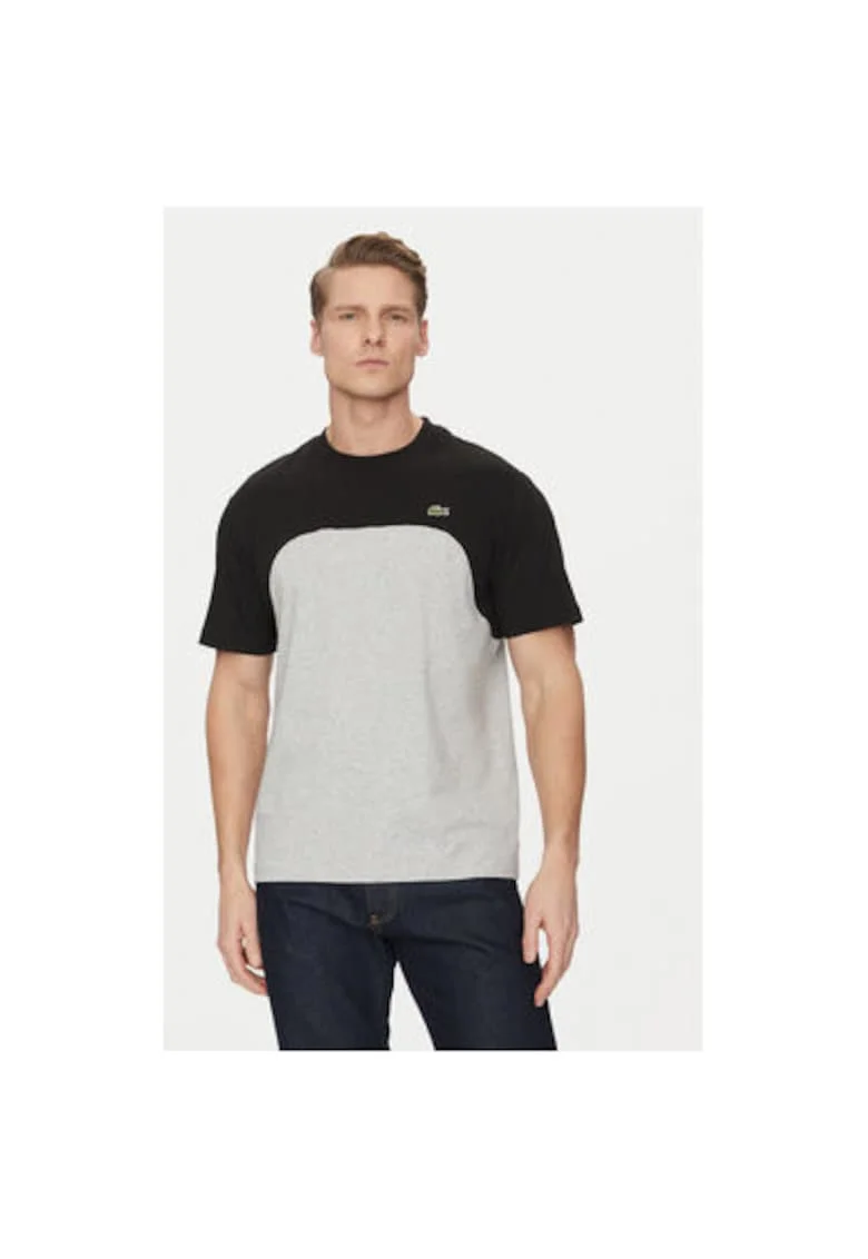 Tricou barbati,  304997440, Bumbac, Negru, Negru