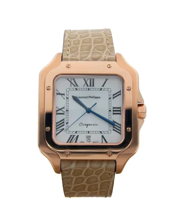 Ceas Conqueror Spirit of the Rose Desert Pearl cu finisaj Rose Gold