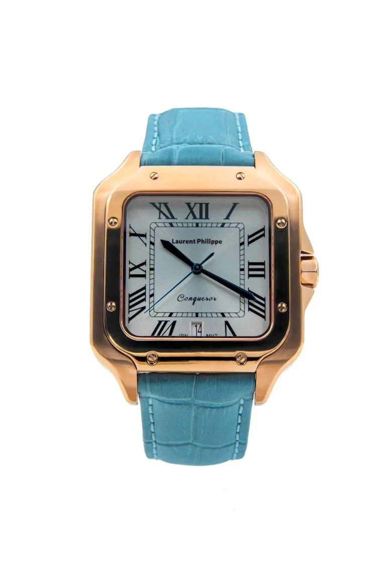 Ceas Conqueror Spirit of the Rose Icy Petal cu finisaj Rose Gold