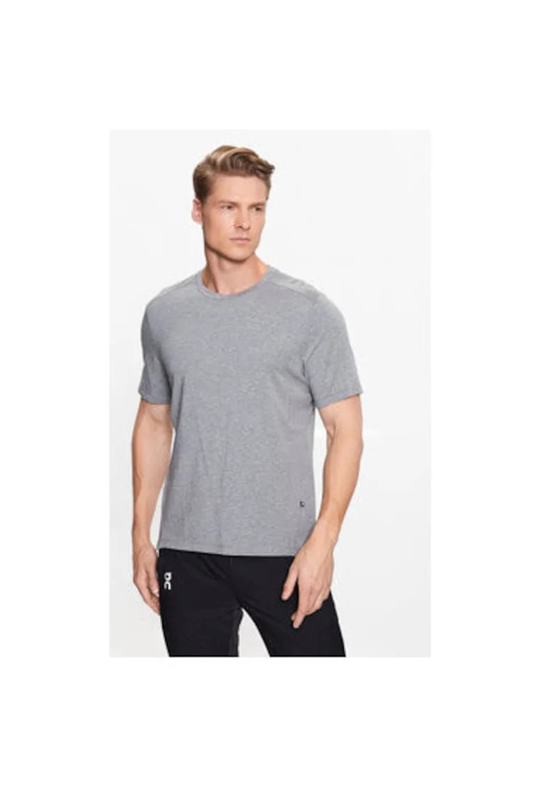 Tricou barbati,  302060825, Bumbac/Modal, S INTL, Gri