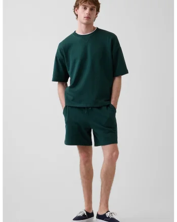 Pantaloni-bermude de trening cu snur unisex