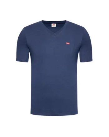 Tricou barbati,  207928602, Bumbac, XS INTL, Albastru