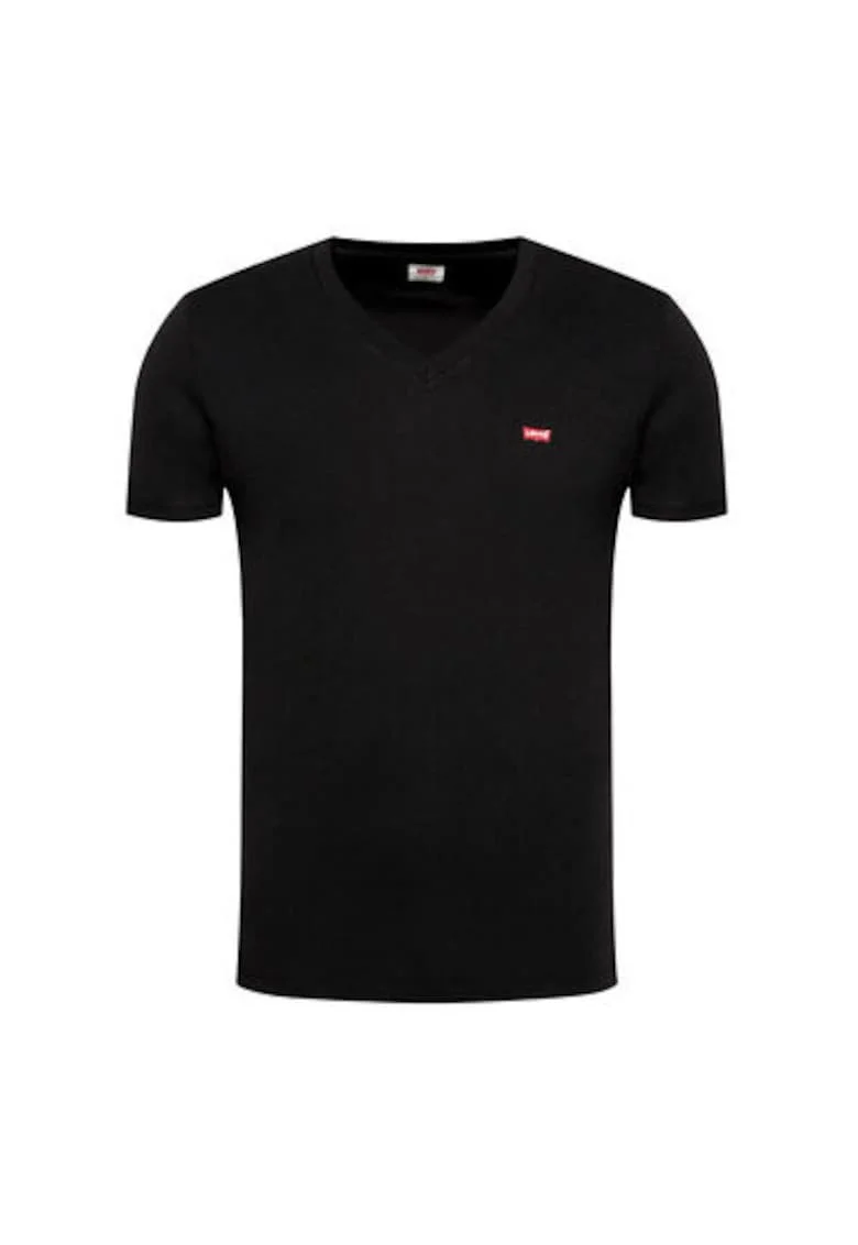 Tricou barbati,  207928596, Bumbac, XS INTL, Negru