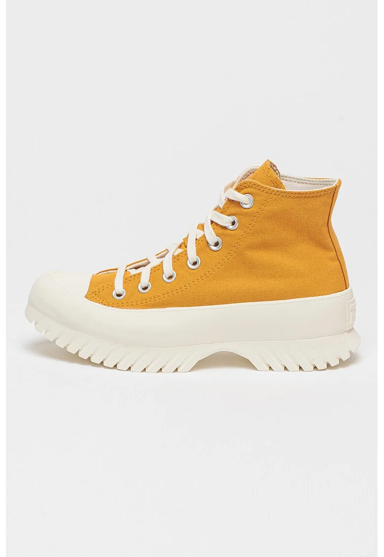 Pantofi sport cu talpa flatform Chuck Taylor All Star Lugged, Portocaliu persan