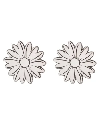 Cercei din argint, Daisy Glow, Produsul este livrat in ambalaj personalizat.