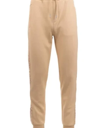Pantaloni de trening regular fit cu banda logo laterala