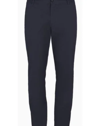 Pantaloni chino regular fit cu buzunare laterale