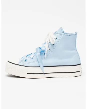 Tenisi inalti Chuck Taylor All Star Lift cu platforma, Albastru pastel