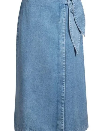 Fusta mini din denim Getaru,