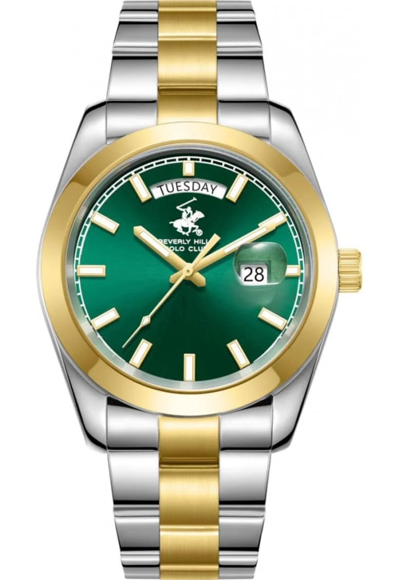 Setul masculin BEVERLY HILLS BP3790X.270, verde fashion