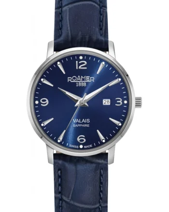 Ceas de dama  958844 41 44 05, clasic, de culoare bleu, potrivit pentru cupluri