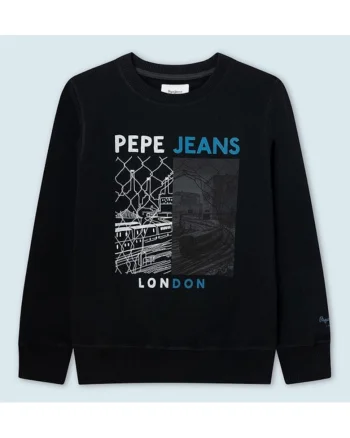 Bluza sport cu imprimeu frontal Jonas,
