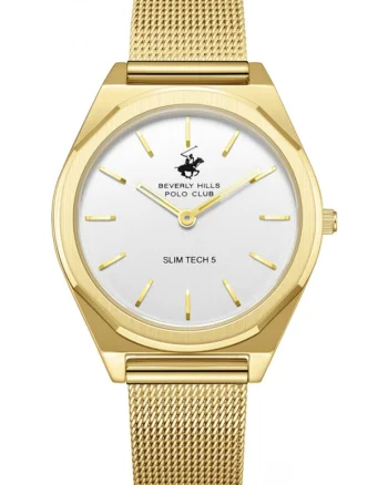 Ceas de dama BEVERLY HILLS BP3711X.130 in stil fashion, argintiu, perfect pentru cadou