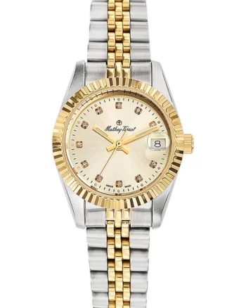 Ceas de dama MATHEY-TISSOT D710BDI clasic, in culoare aurie