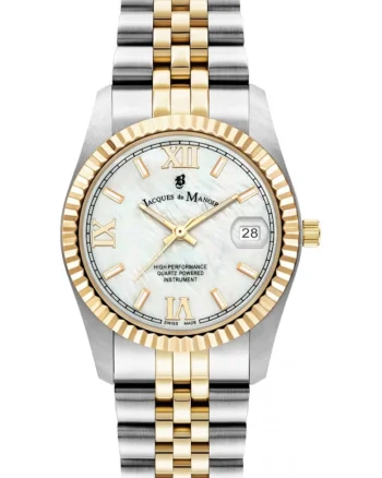 Ceas de dama JACQUES DU JWL01303, clasic, aurit
