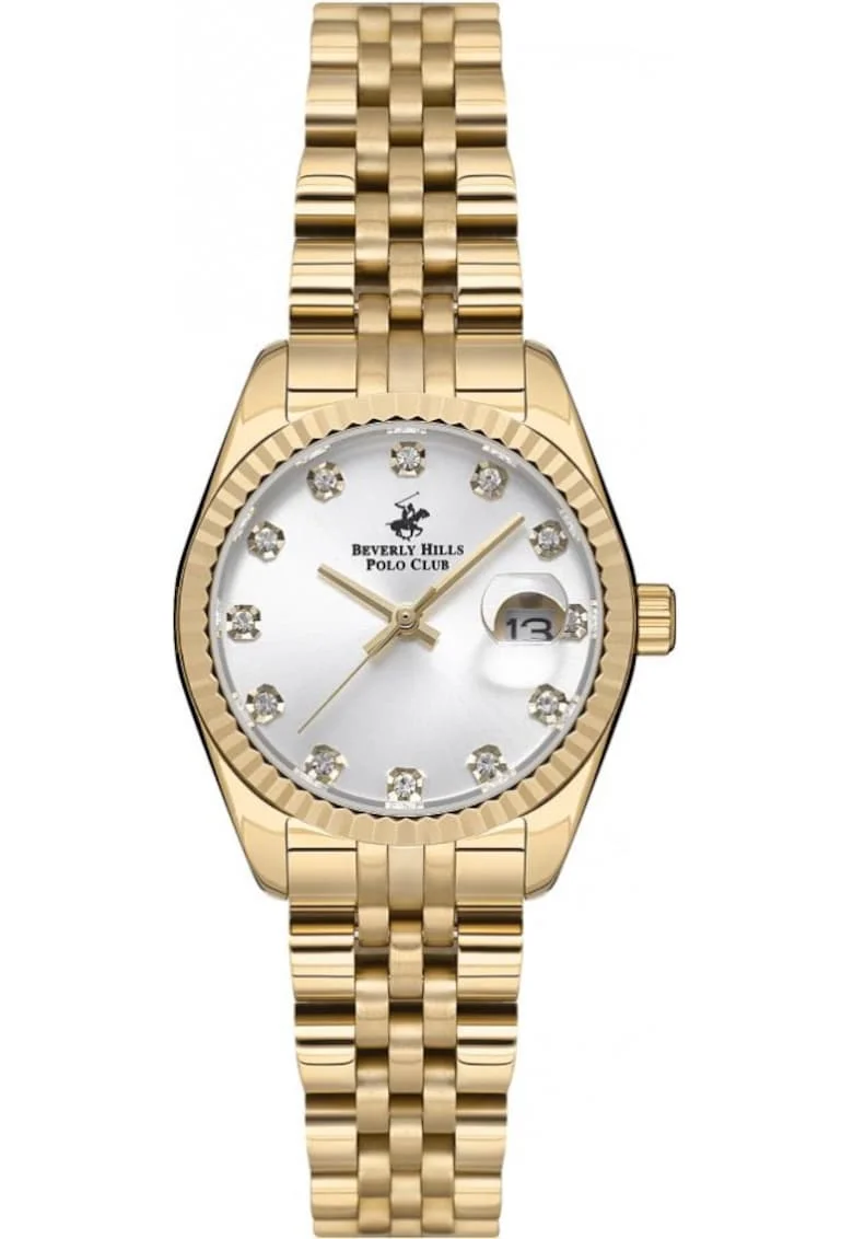 Ceas de dama BEVERLY HILLS BP3595X.130, in stil fashion, placat cu aur, ideal ca cadou