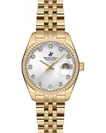 Ceas de dama BEVERLY HILLS BP3595X.130, in stil fashion, placat cu aur, ideal ca cadou