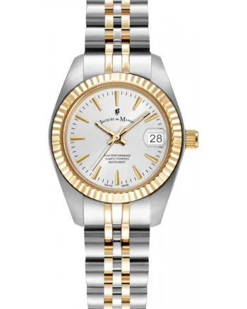 Ceas de dama JACQUES DU JWL02101, clasic, in culoare aurie