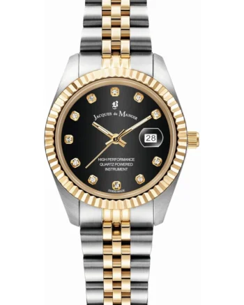 Ceas de dama JACQUES DU JWL01207, clasic auriu