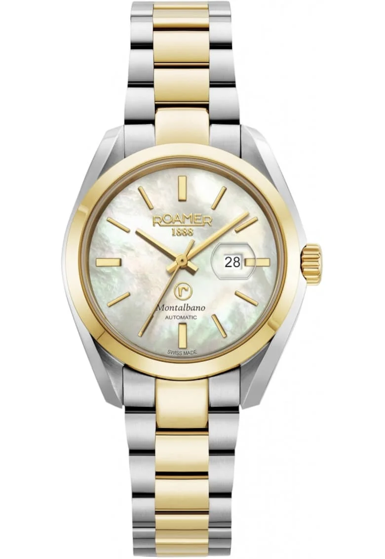 Ceas de dama  996990 47 20 20, clasic, de aur, potrivit pentru cupluri
