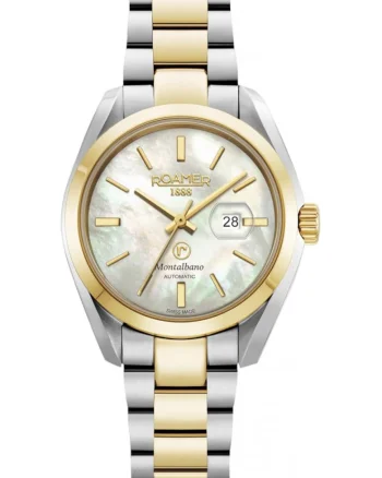 Ceas de dama  996990 47 20 20, clasic, de aur, potrivit pentru cupluri