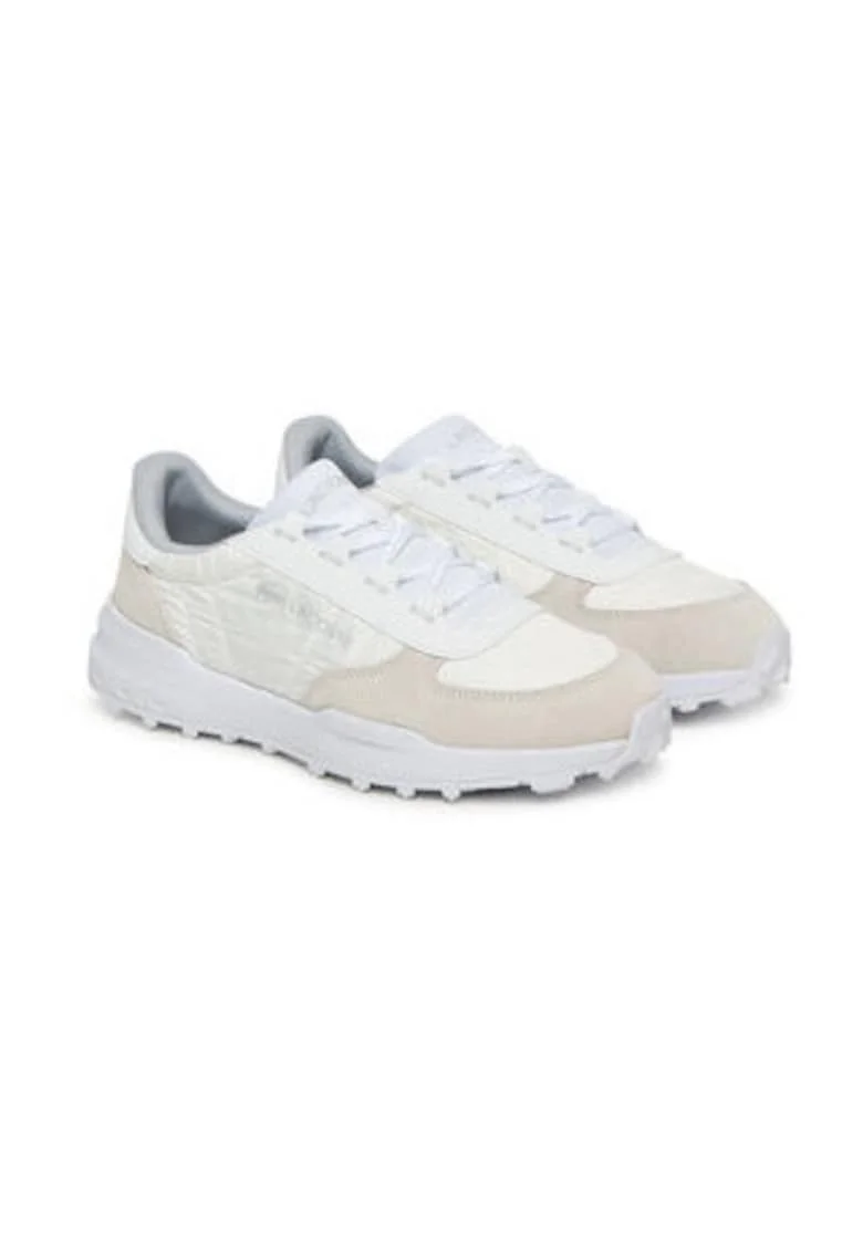 Pantofi sport pentru barbati,  305650146, piele naturala, alb, Alb