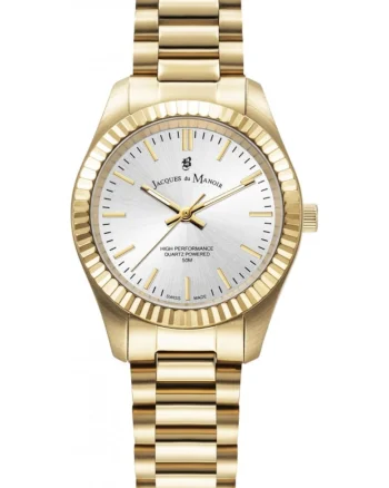 Ceas de dama JACQUES DU JWL03907, clasic, aurie